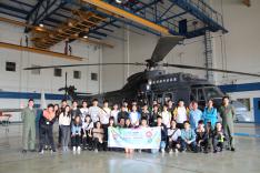 參觀香港國際機場及政府飛行服務隊活動相片